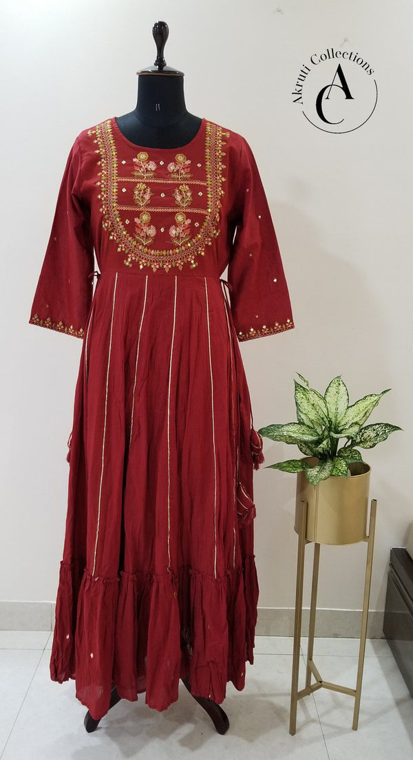 P100 - Gown Style Kurti
