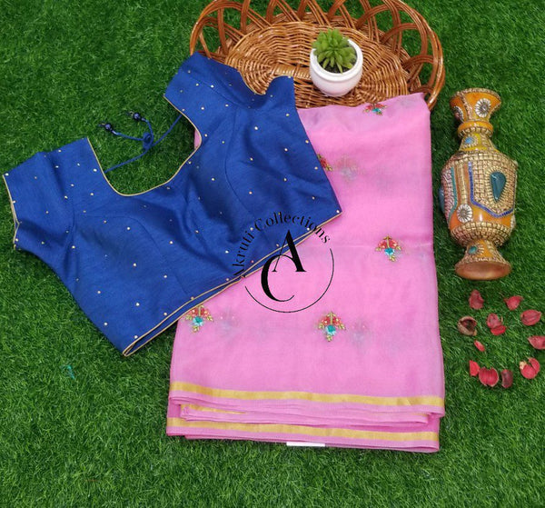 OG16 - Organza Saree