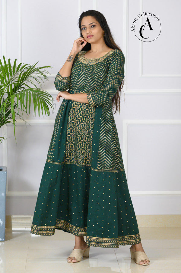 MK119 - Gown Style Kurti