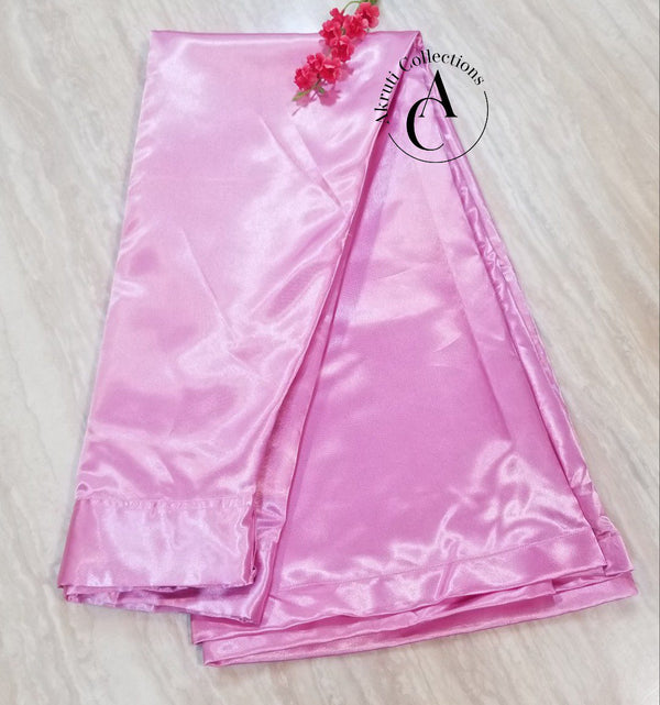 DB48-Pink Satin Petticoat
