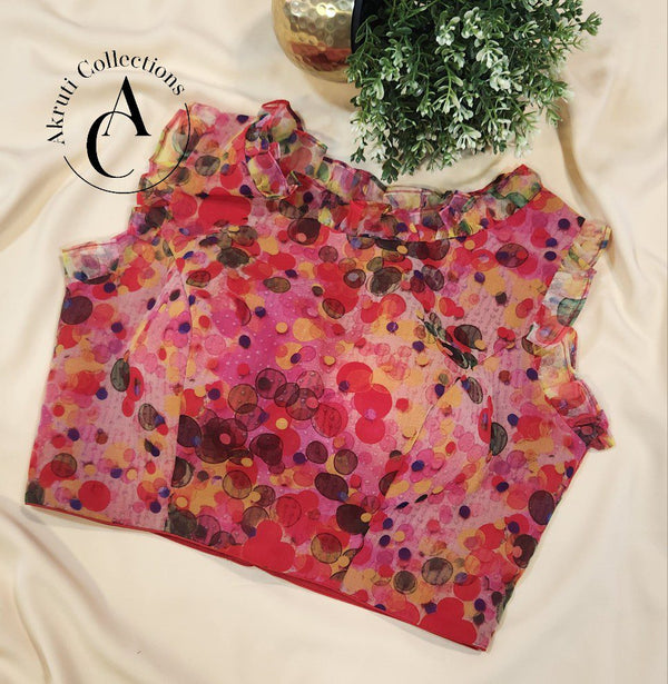 B90 - Organza Blouse