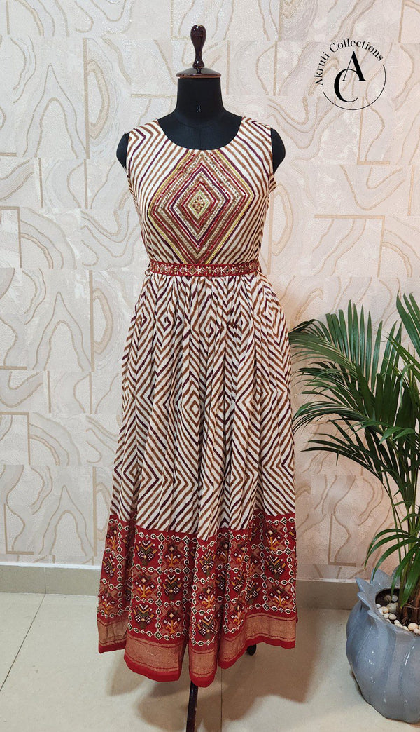 6501 - Printed Kurti