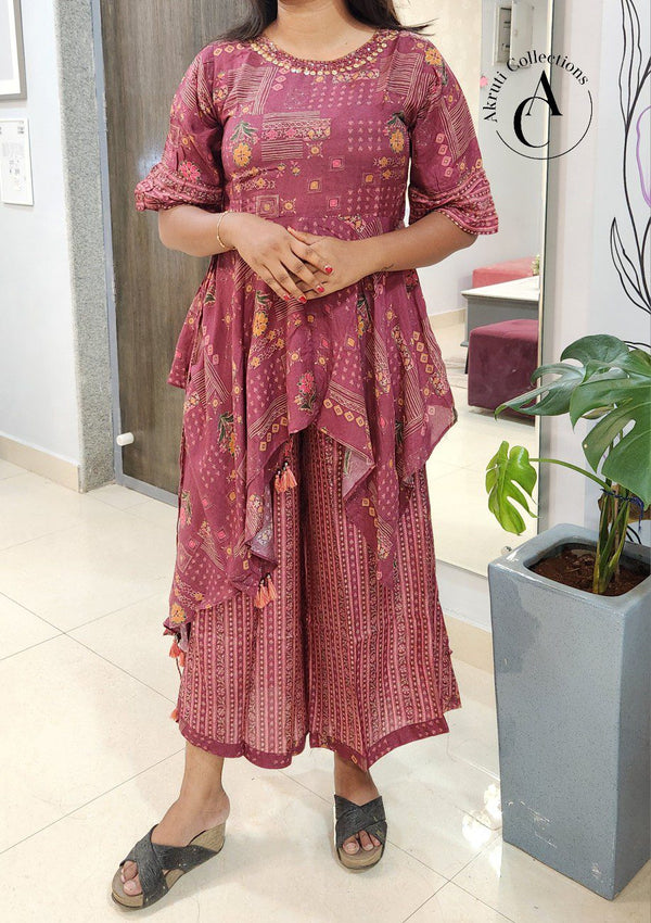 3290 - 2PC Kurti Set