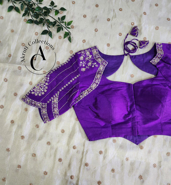 GS38A  Flowy Tissue Saree