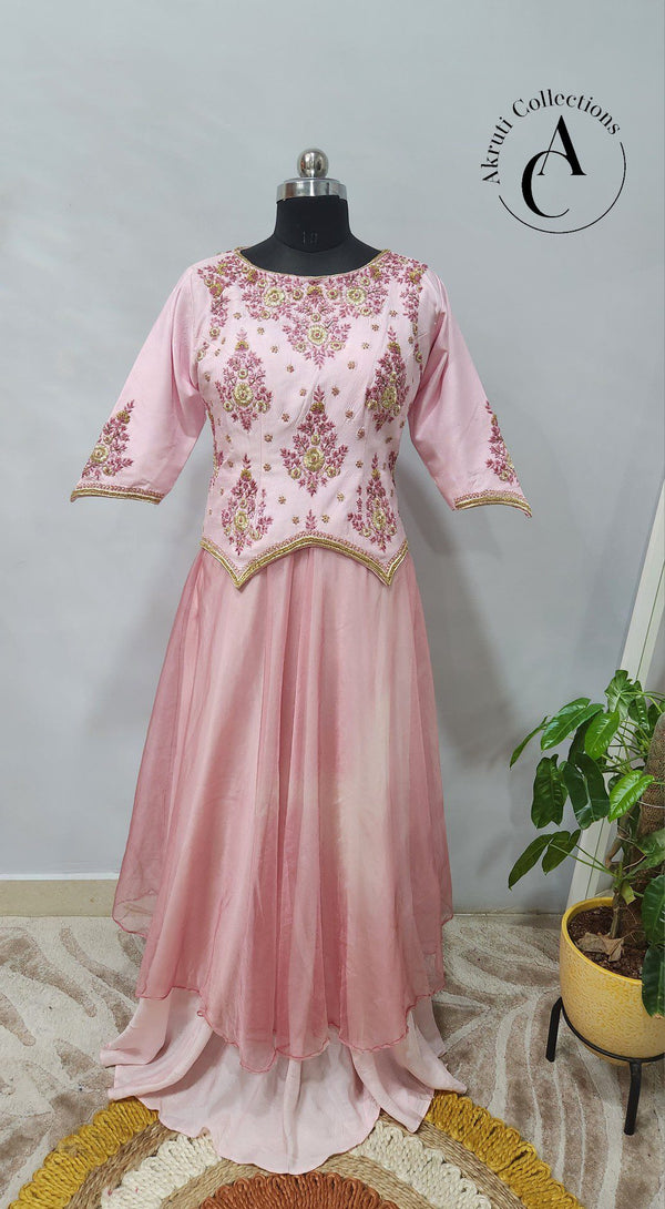 LG1388 - Pink long dress