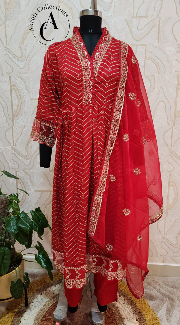 14196 - 3Pc Kurti Set