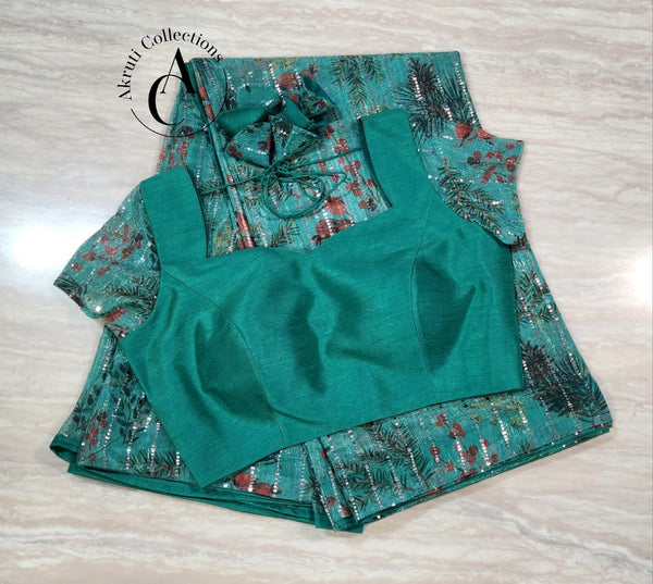 SU8-Shimmer Saree