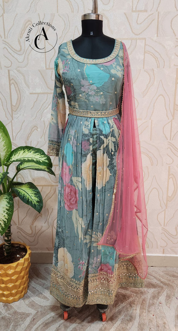R1366 - 3PC Kurti Set