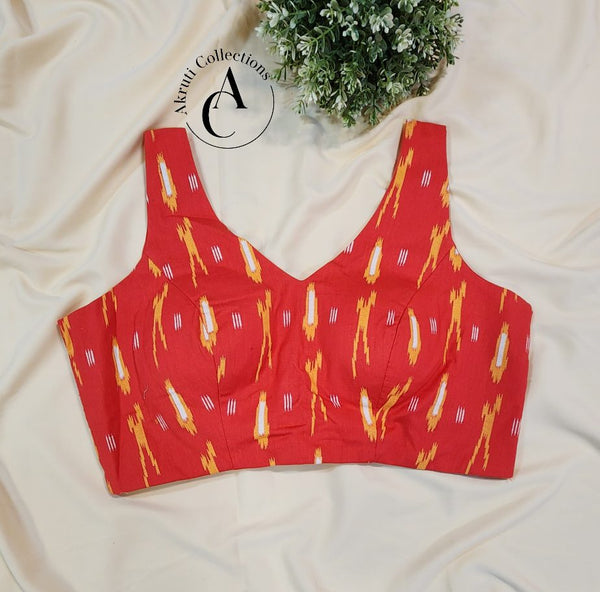 B144 - Ikkat Blouse