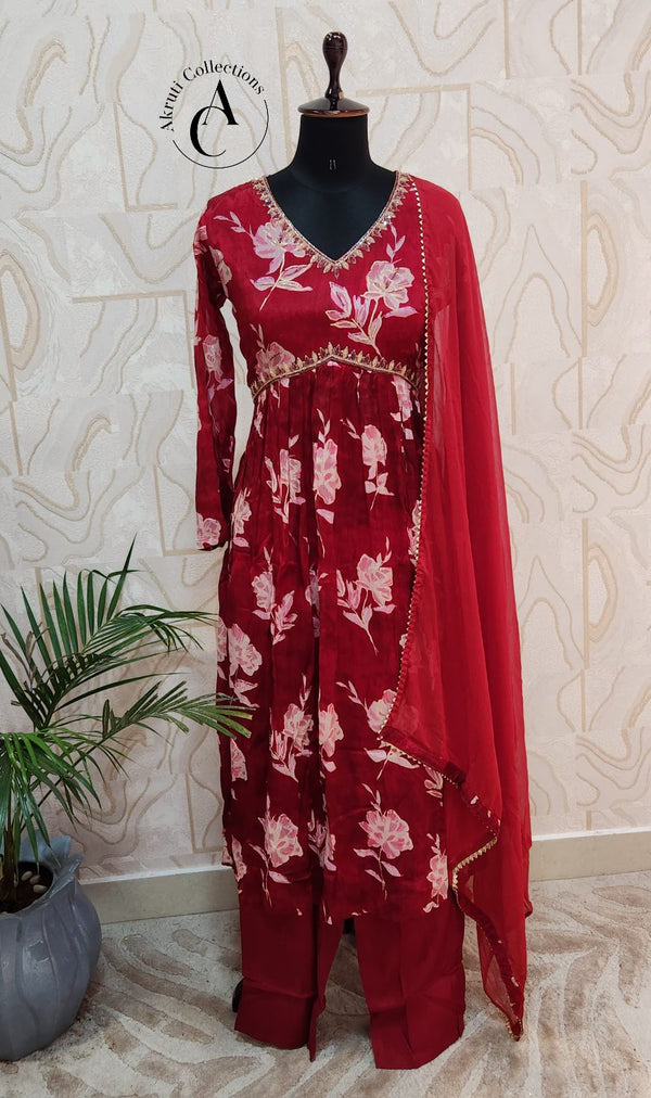 5203 - 3Pcs Kurti Set