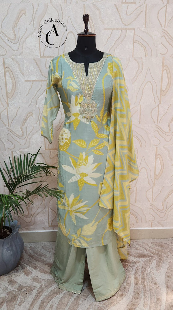 7223 - 3Pcs Kurti Set