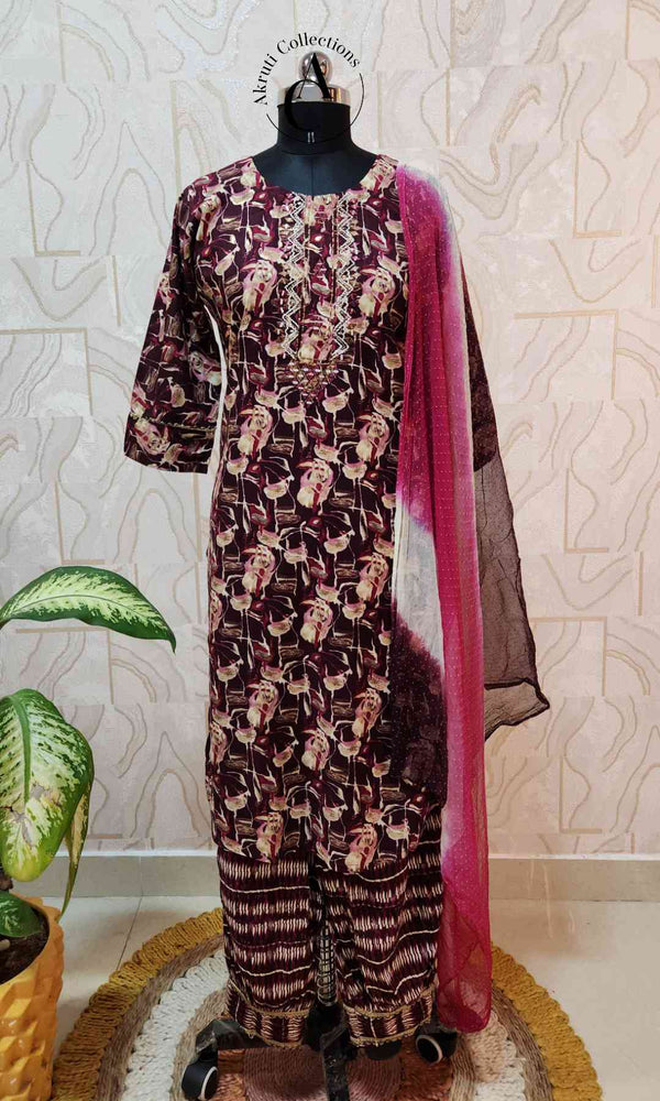 D098 - 3PC Kurti Set