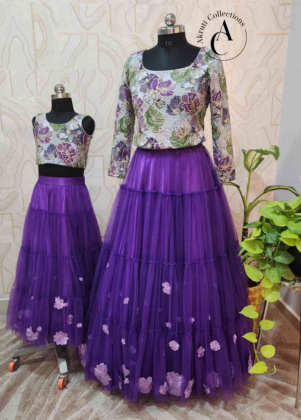 LH173 - Croptop Lehanga