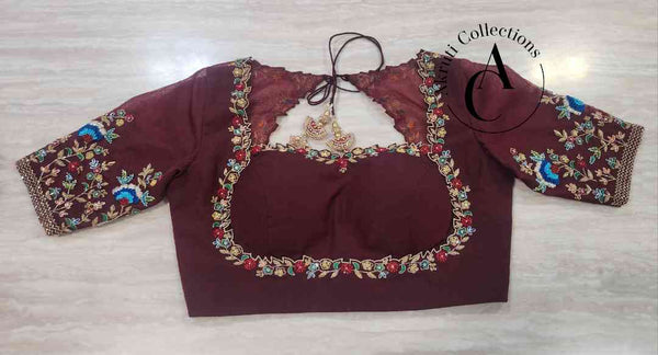B149 - Raw Silk Blouse