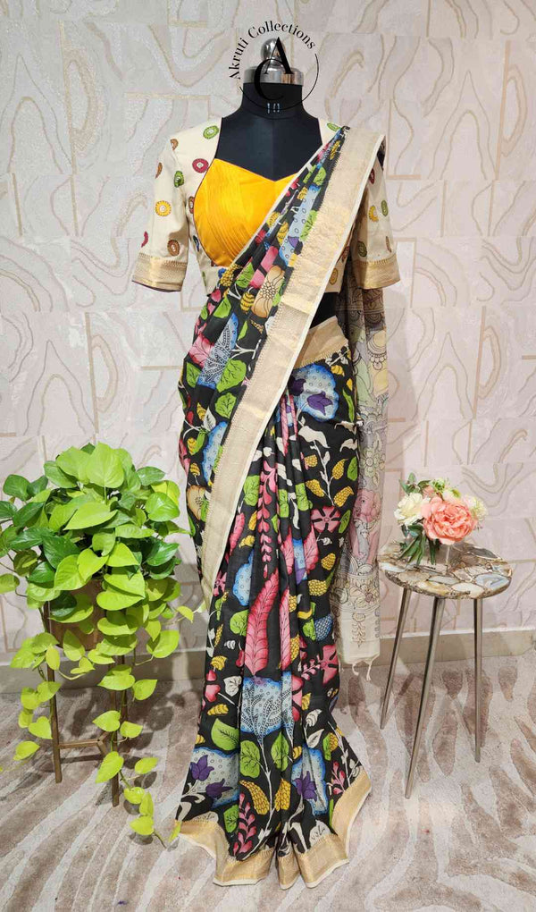 KLM3 - Kalamkari Saree