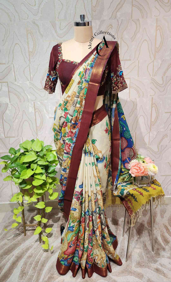 KLM2 - Kalamkari Saree