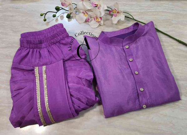 Pure Silk Dhoti Set