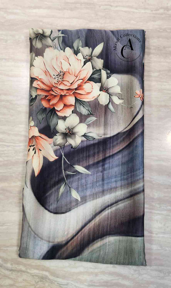 VS3 - Georgette Satin Saree