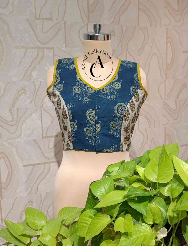Ajrakh Blouse 10