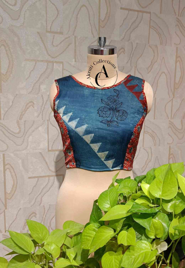 Ajrakh Blouse 4