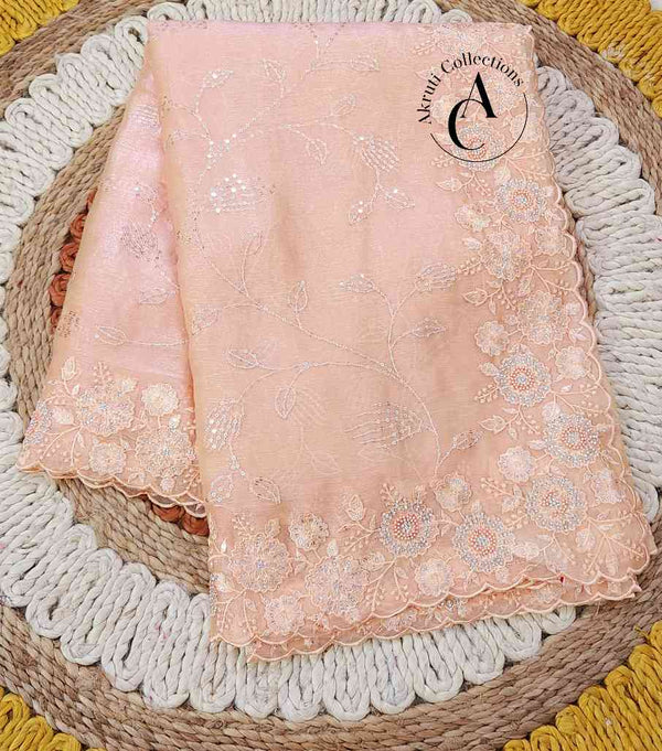 AS1825 - Tissue Saree