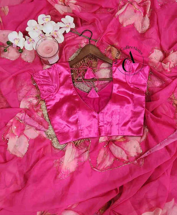 VS28 - Soft Organza Saree