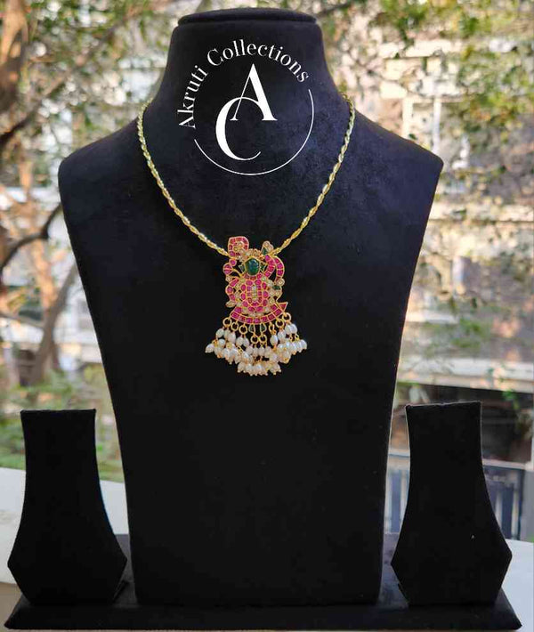NS1049 - Kundan Pendant