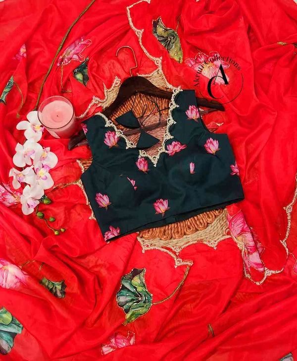 VS21 - Soft Organza Saree