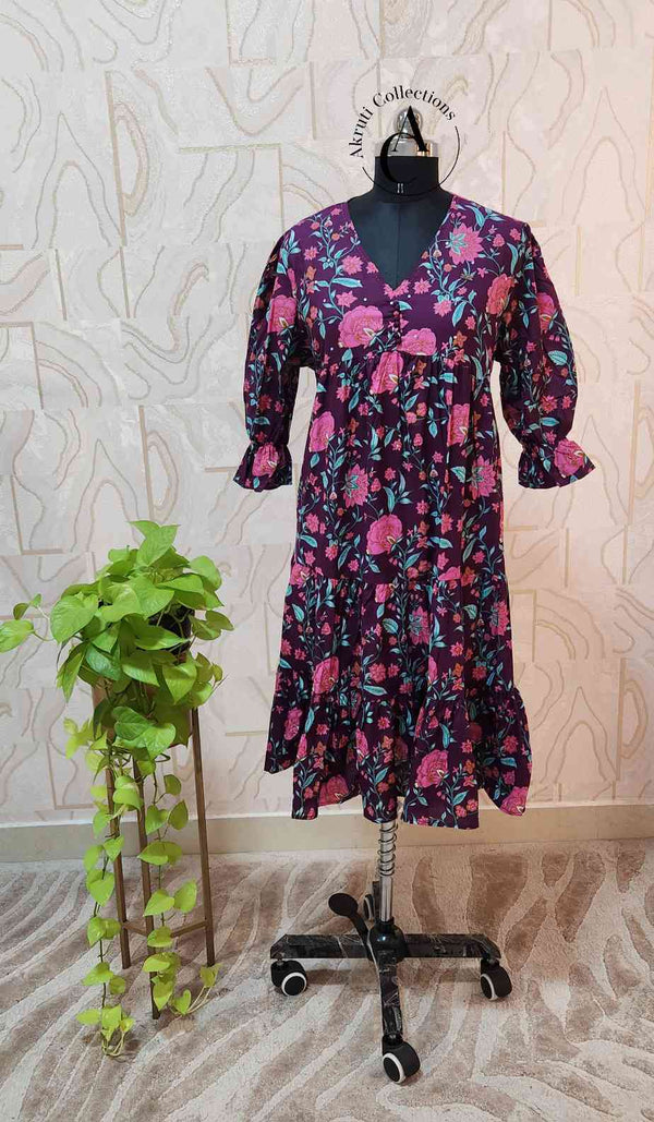 Z4627 - Floral Kurti