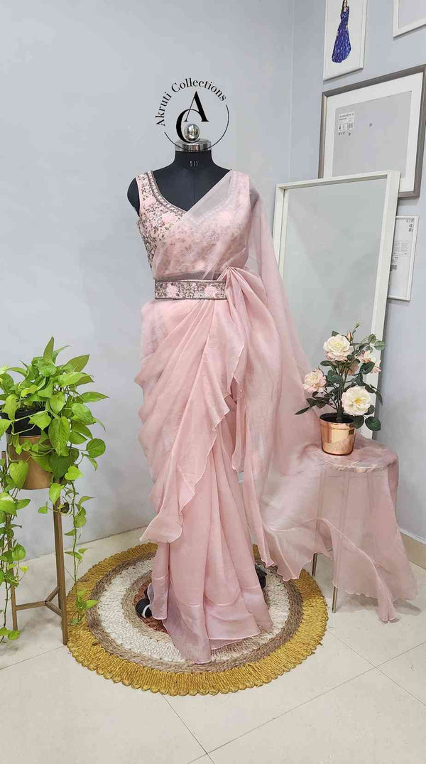 RF9 - Ruffle Saree