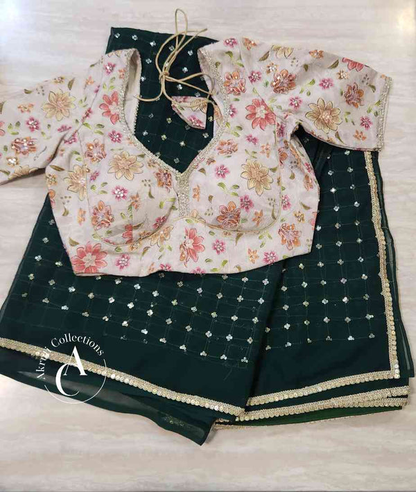 GS3 - Georgette Saree