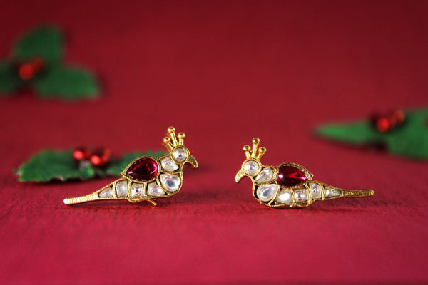 ER247 - Parrot Earrings