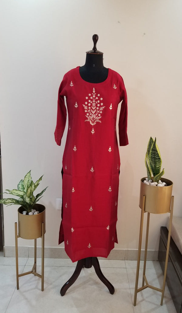 P1168 - Silk Kurta Set