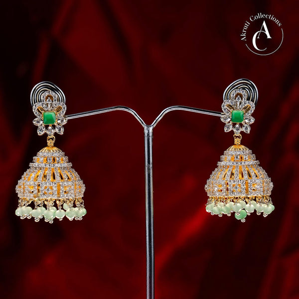 ER242 - Diamond Jhumkas