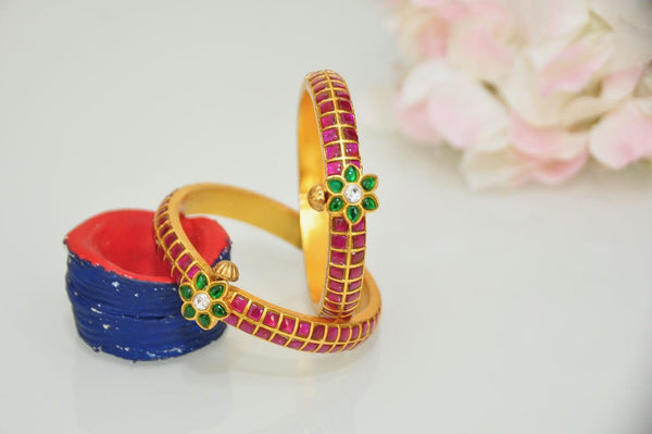 BG58 - Kundan Bangles