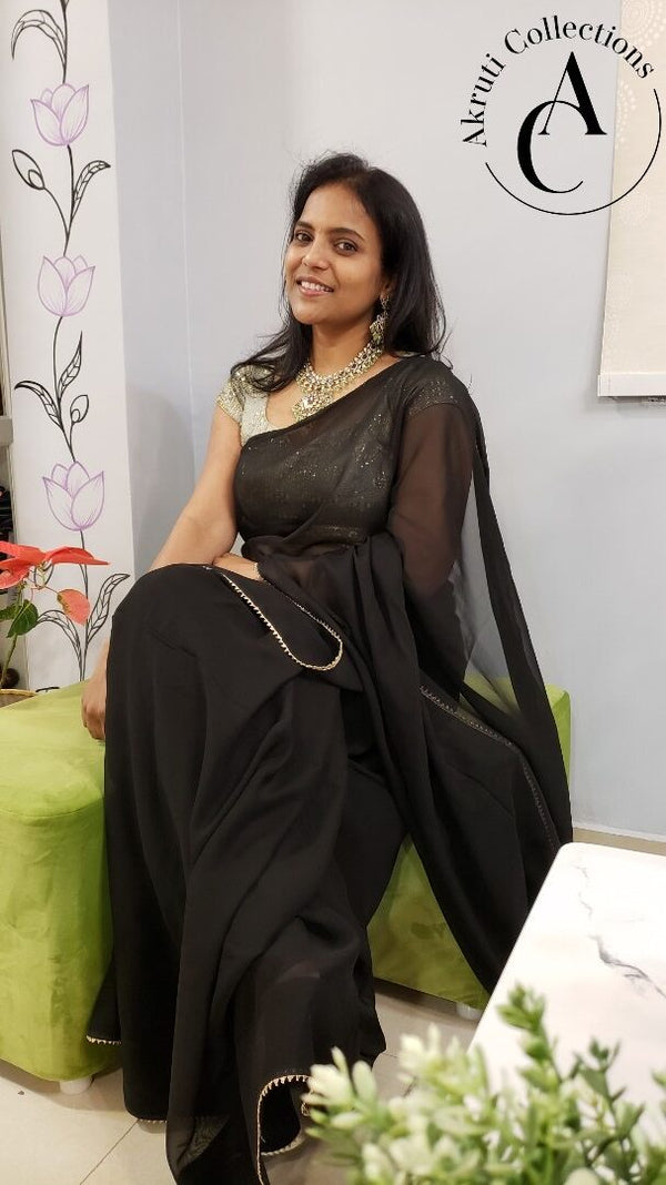 GS1 - Georgette Saree
