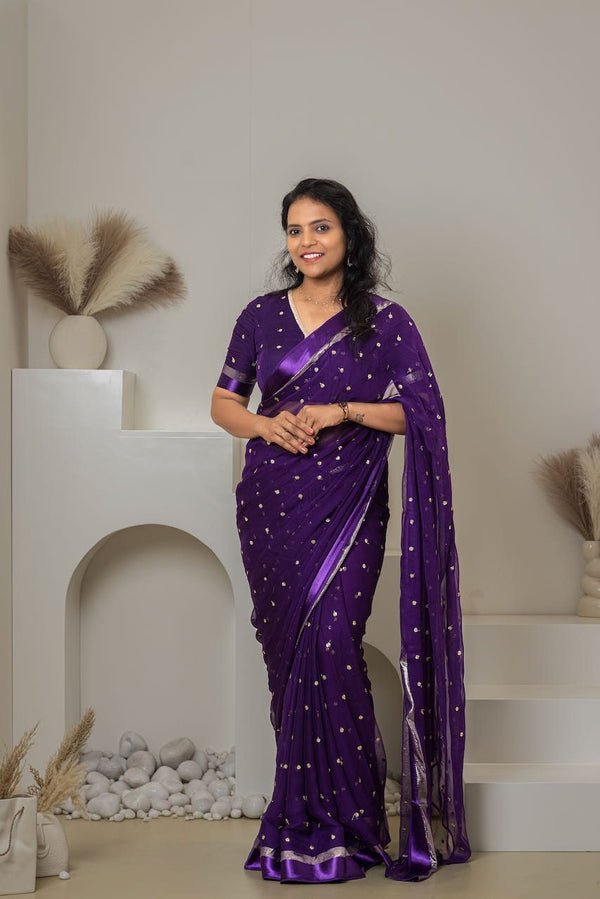 Georgette Saree Collection | Printed, Party Wear & Fancy Sarees ...