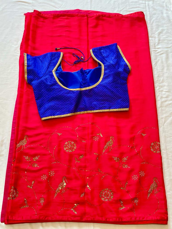 NJ10 - Organza Saree