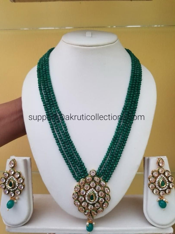 NS793 - Green Beads Set