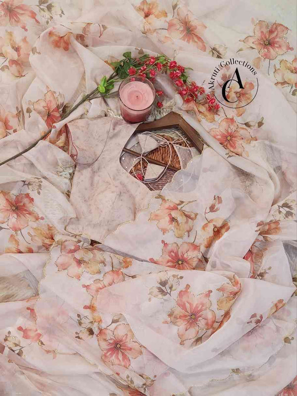 CH101 – Floral Saree