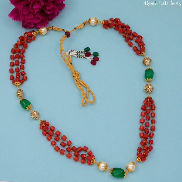 NS339 - Layered Coral Mala