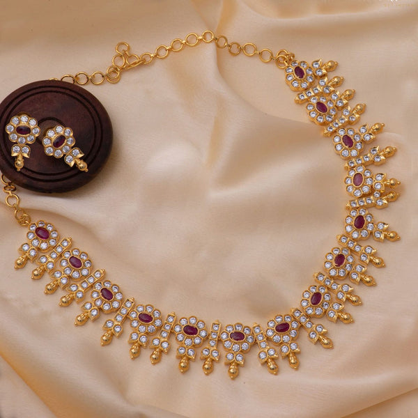 NS664 - Stone Necklace