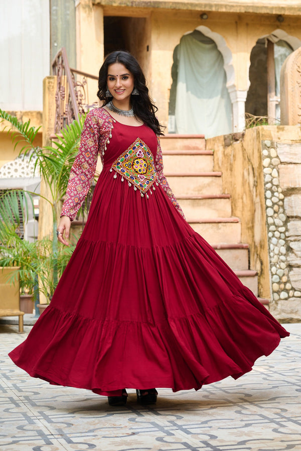 L250 – Navaratri Long Frock