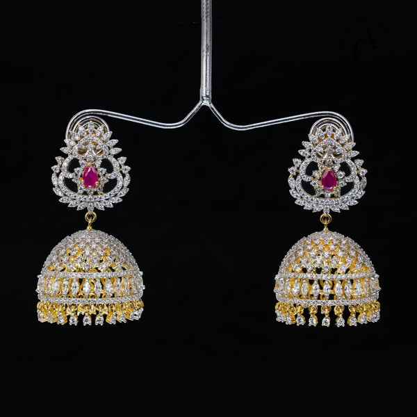 ER7 - Diamond Jhumkas