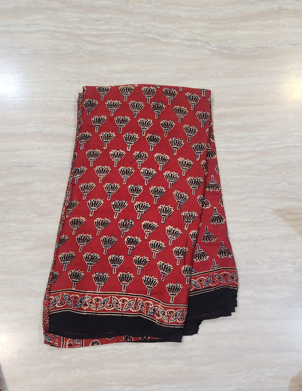 AJ16 - Ajrakh Saree