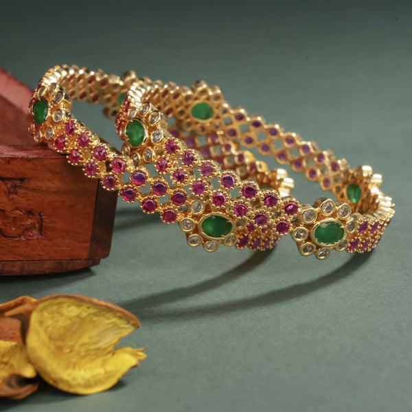 BG176 – Kundan Bangles