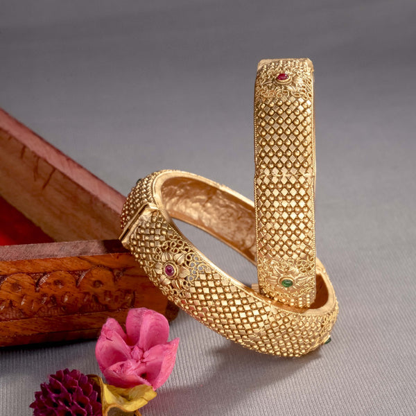 BG182 – Antique Gold Bangles