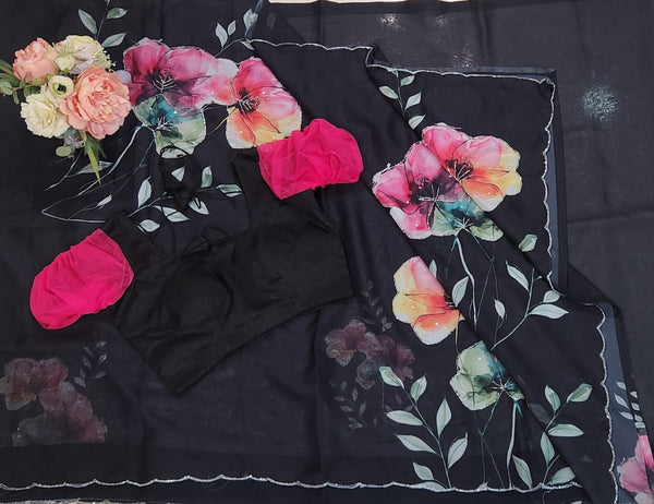 VS30 - Soft Organza Saree