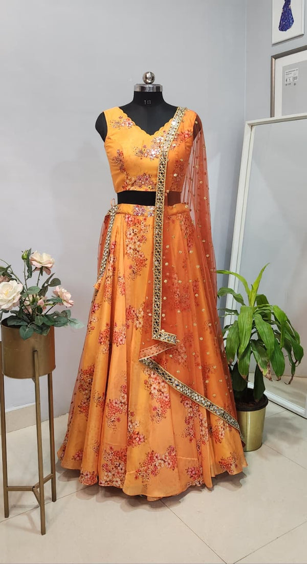 Dreamy Floral Lehanga
