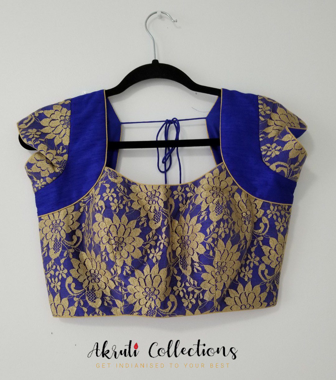 Shop BL18 - Royal Blue Blouse Online | Buy from Indian Store, USA